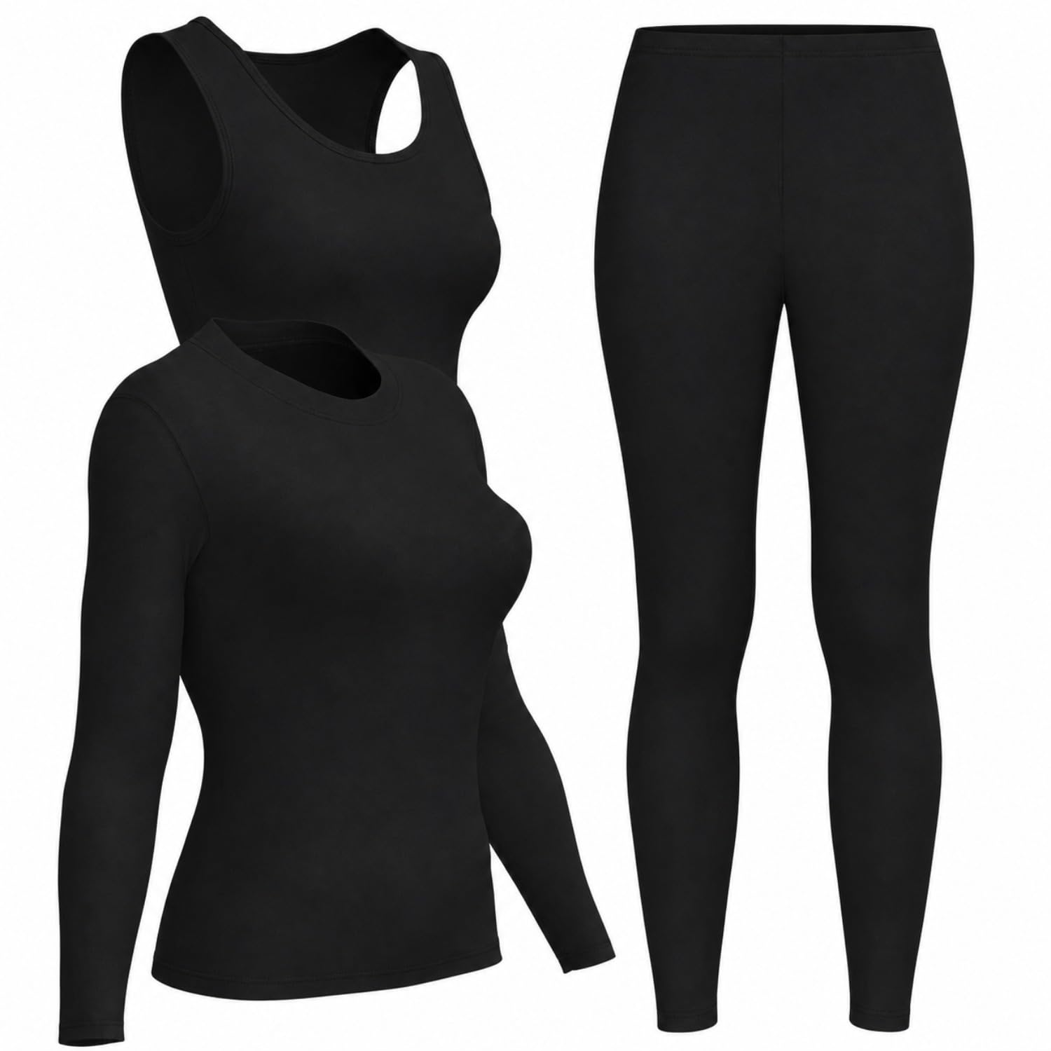 3pcs Women's Thermal Lined The - Quick Dry Underwear 评论和价格