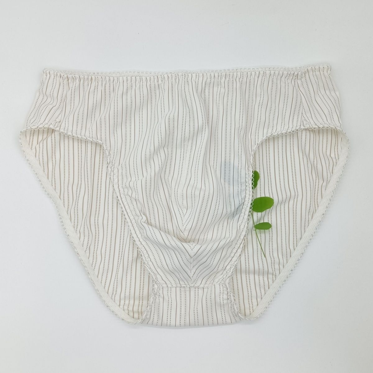 Stripe Design Man's Beige Colo - Boxer Brief Pack Cotton 评论和价格
