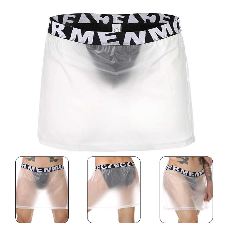 Men Sexy Transparent Swimwear  - Boxer Shorts Modal 评论和价格