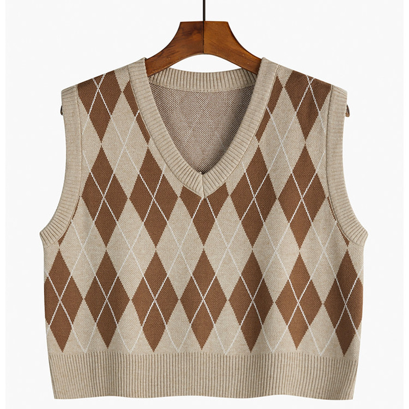 Autumn Fashion Female Vintage  - Tank Top Ribbed 评论和价格