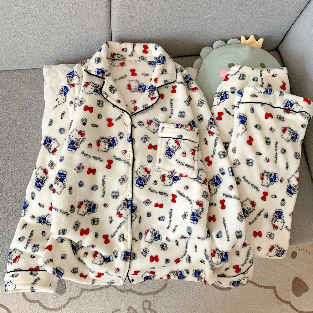 Sanrio Hello Kitty Flannel Wom - Thermal Long John 评论和价格