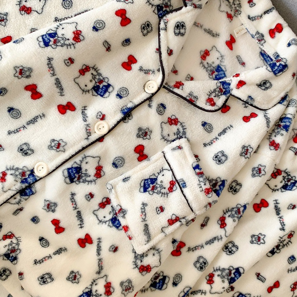 Sanrio Hello Kitty Flannel Wom - Thermal Long John 评论和价格