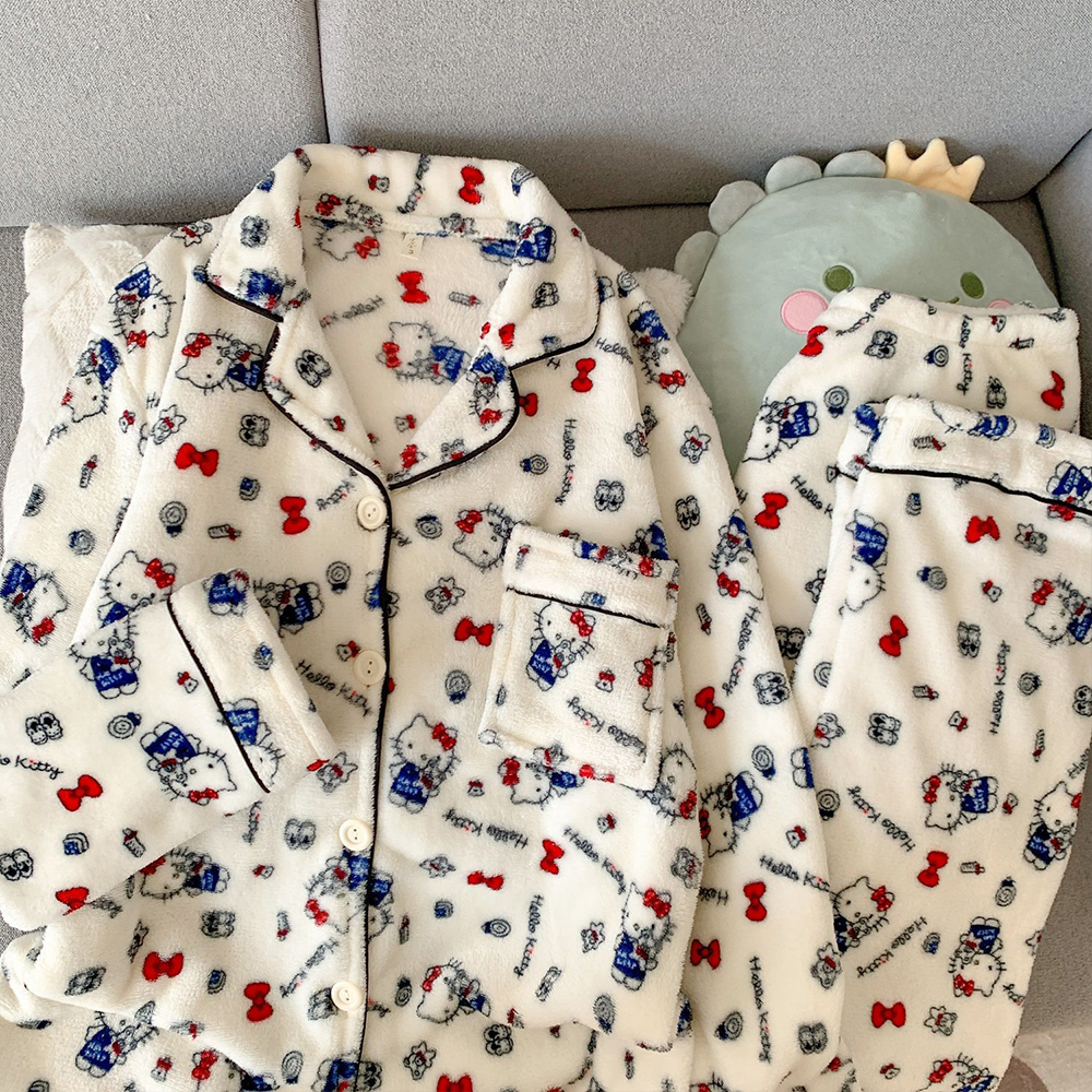 Sanrio Hello Kitty Flannel Wom - Thermal Long John 评论和价格
