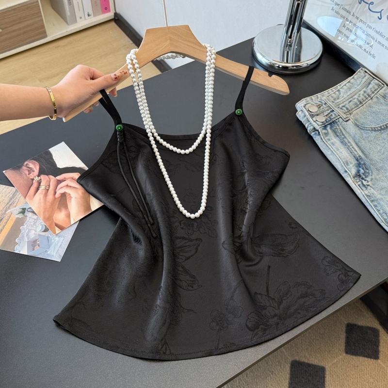 New Chinese Style Heavy Work E - Base Layer Top 评论和价格