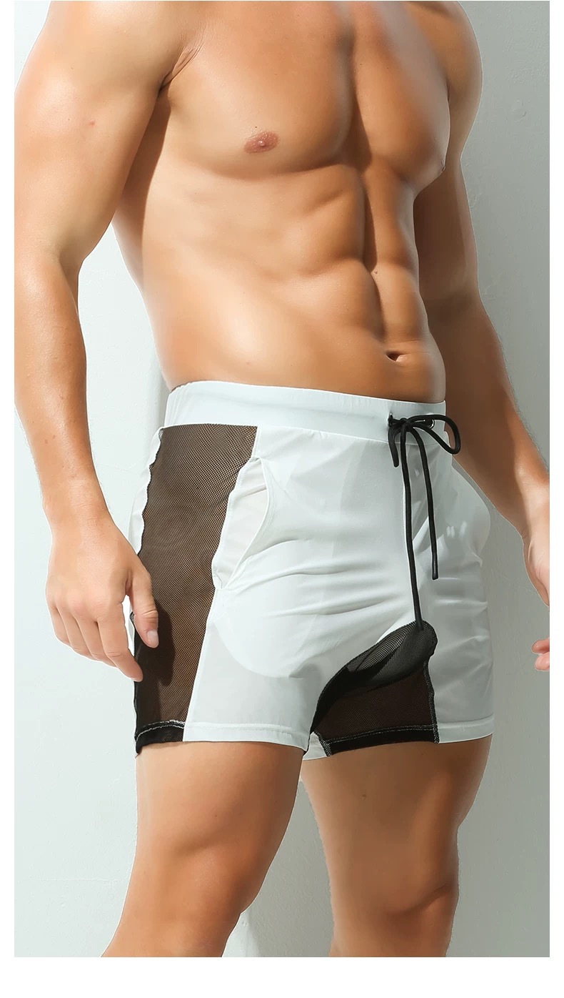 Men's Underwear Beach Green Bl - Mesh Sport Boxer 评论和价格