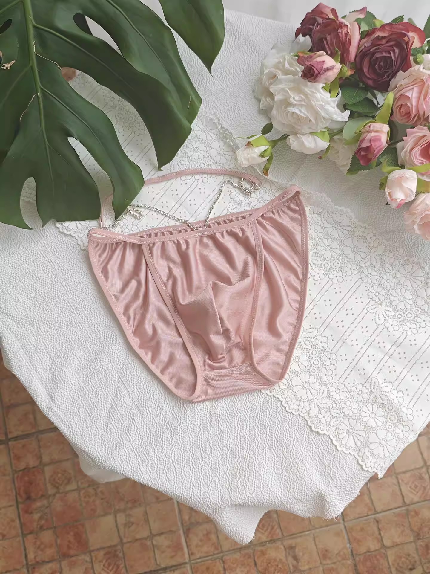 Handmake Man's Satin Sliky Tou - Boxer Brief Pack Cotton 评论和价格